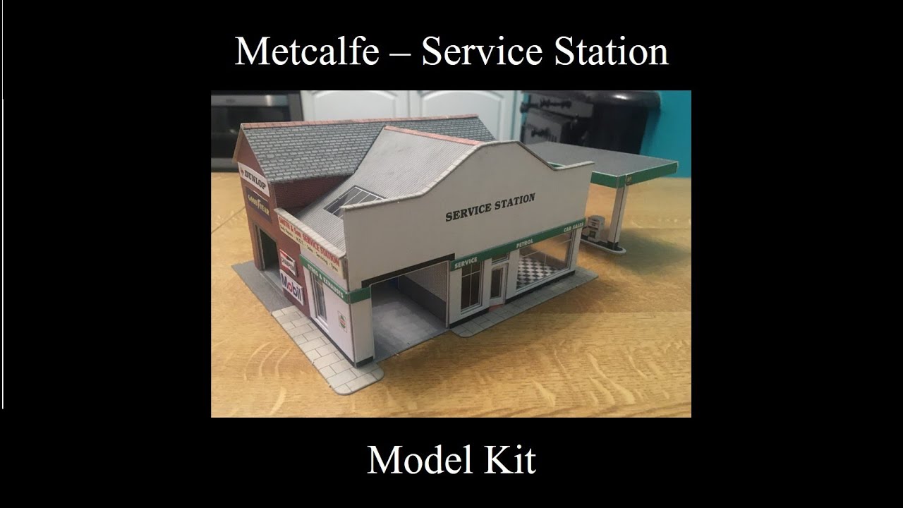 Metcalfe - Service Station - Model Kits
