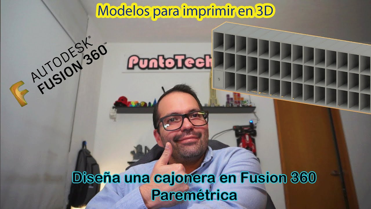 16 Por qué tener una Impresora 3D?  Modelos Paramétricos en Fusion 360: Cajonera Impesión 3D