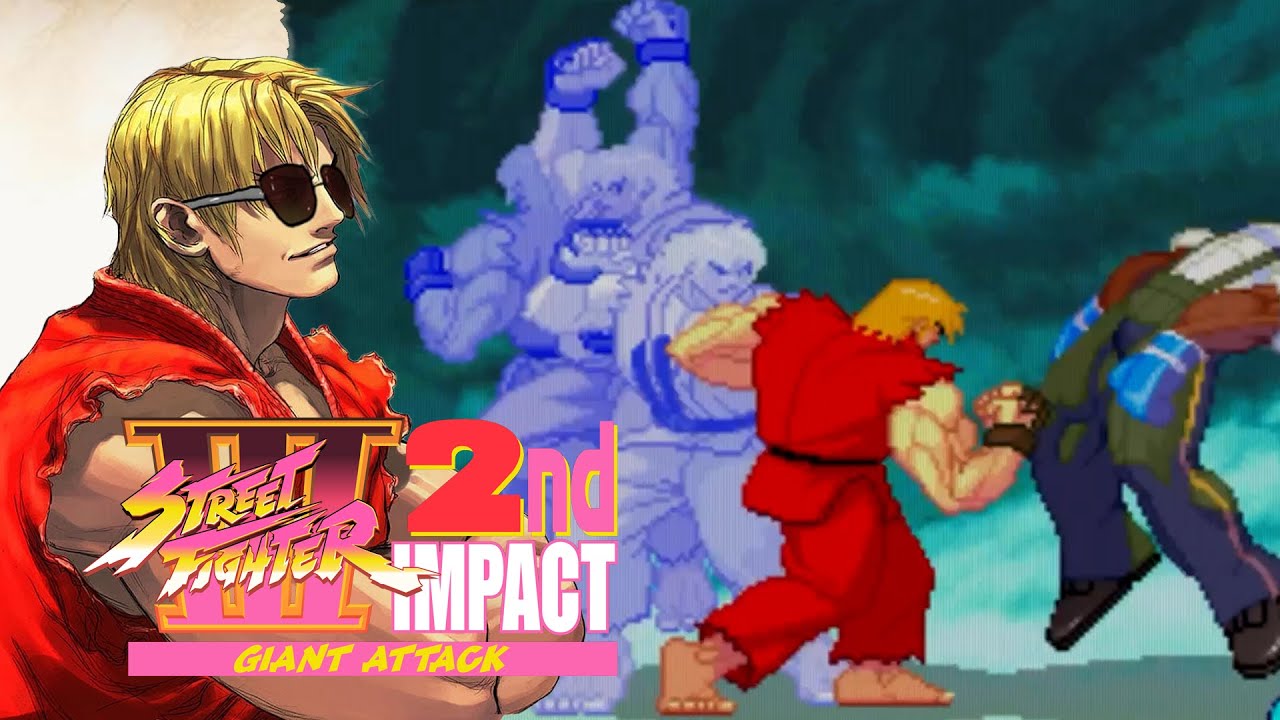 SFIII 2nd Impact Ken Only Matches – Pure Gameplay