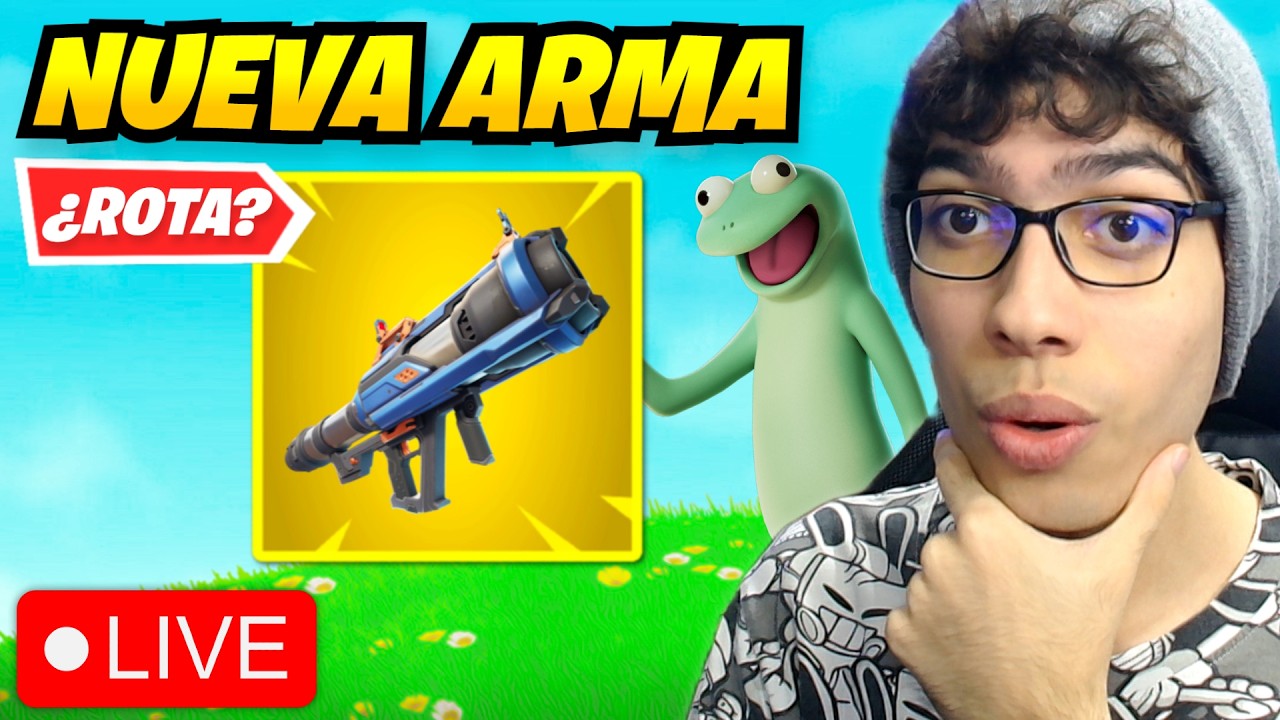 NUEVA ARMA en Fortnite🔥 (Que ya se acabe la season 🗿🙏) CÓDIGO PIXMO #fortnite #pixmo