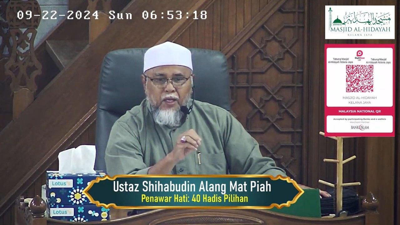 [LIVE] Kuliah Subuh : Ustaz Syihabudin