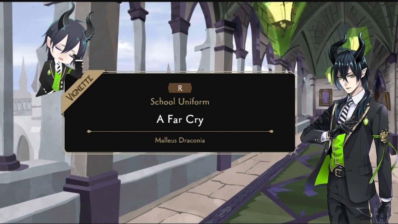 A Far Cry-Malleus Draconia R School Uniform Personal Story (Vignette)[Twisted Wonderland EN]