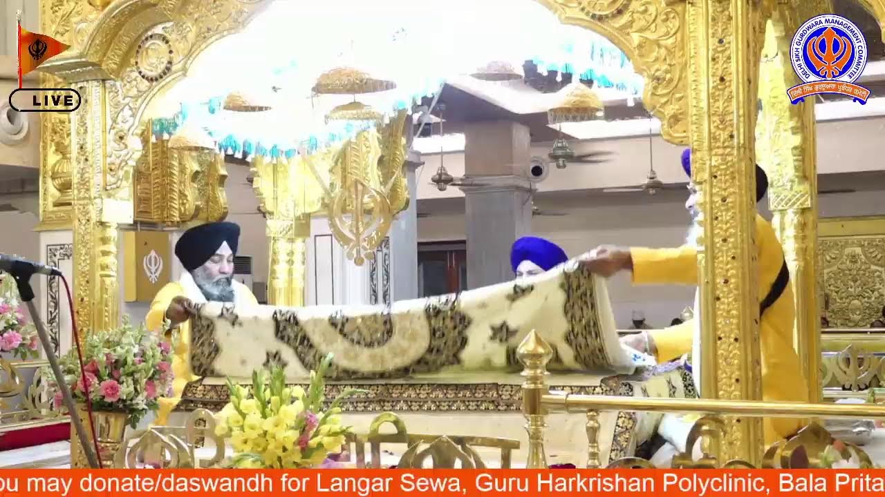 1/4/2026 Official DSGMC | Gurbani Kirtan |  Live Gurdwara Bangla Sahib
