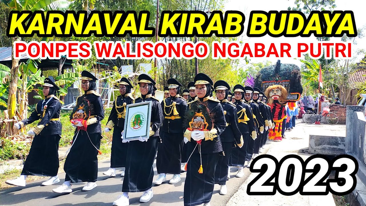 Karnaval Kirab Budaya Ponpes Walisongo Ngabar Putri 2023