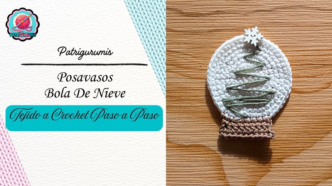 Cómo hacer un posavasos navideño fácil y rápido