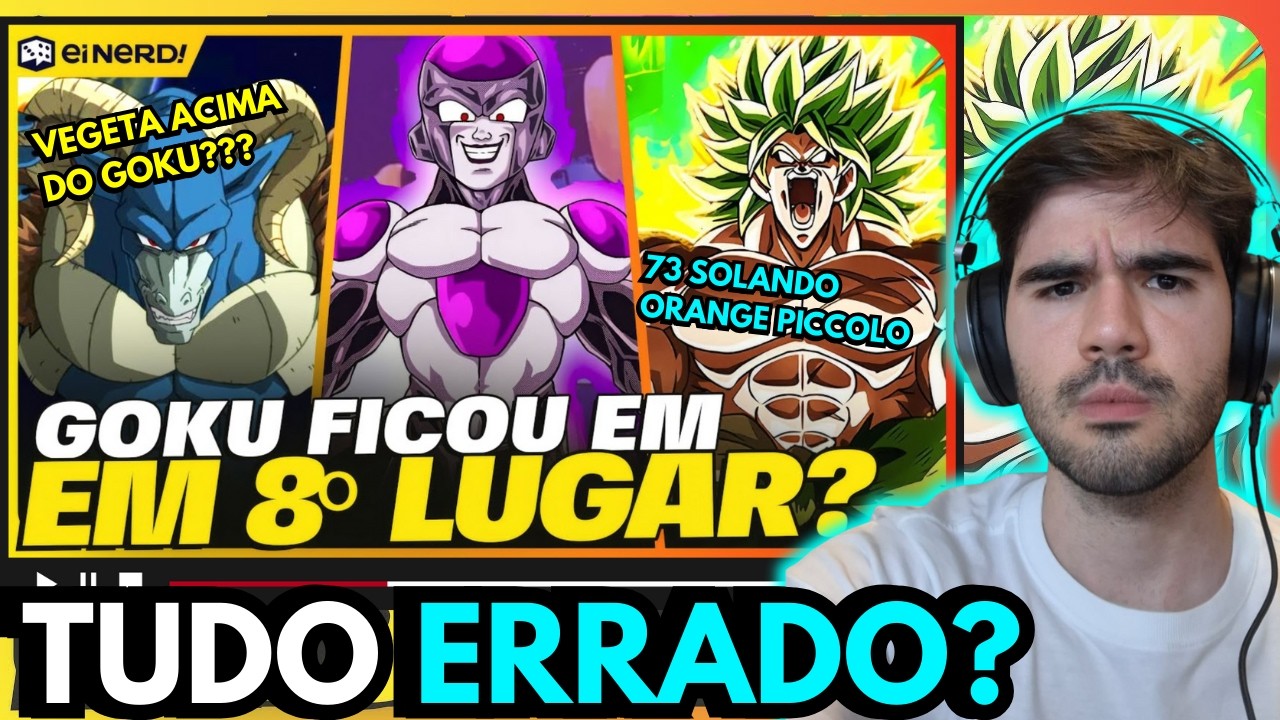 RANKING DO PERSONAGENS (MORTAIS) MAIS FORTES DE DRAGON BALL SUPER - 100% ATUALIZADO @Ei Nerd