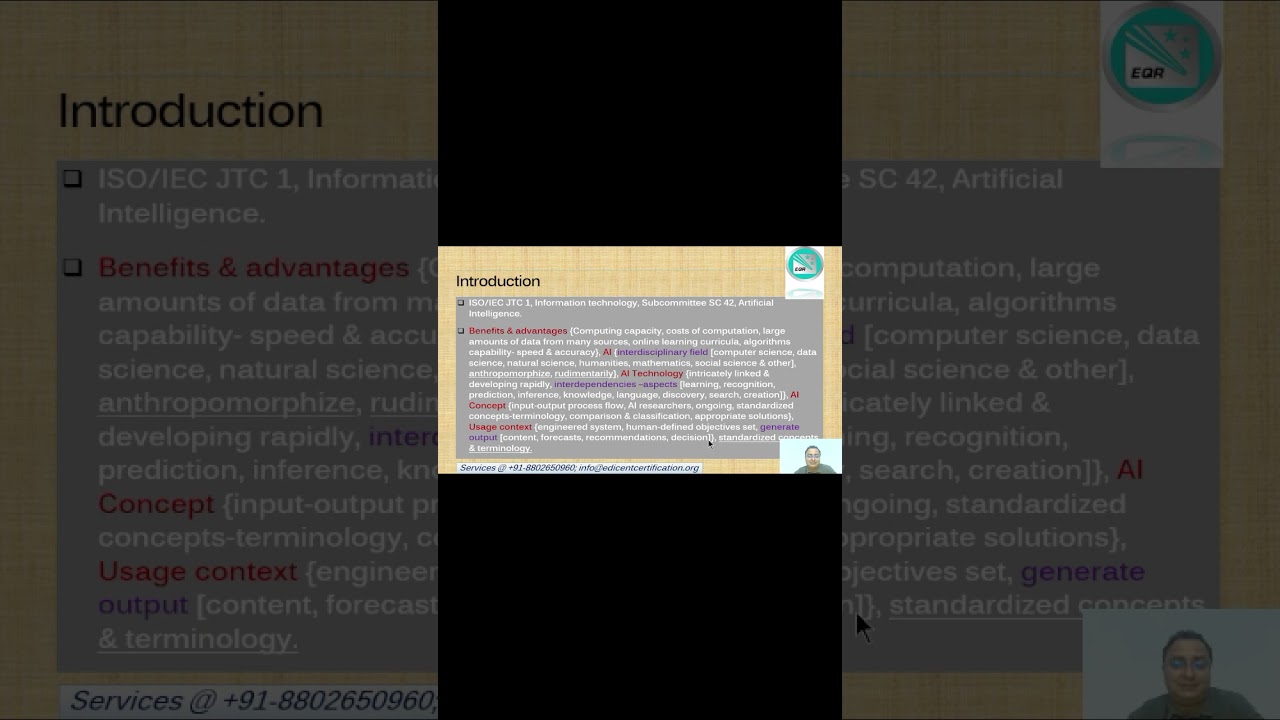 AI Usage Content #artificialintelligence #ISO22989 #iso42001 #fundamental #governance #machine