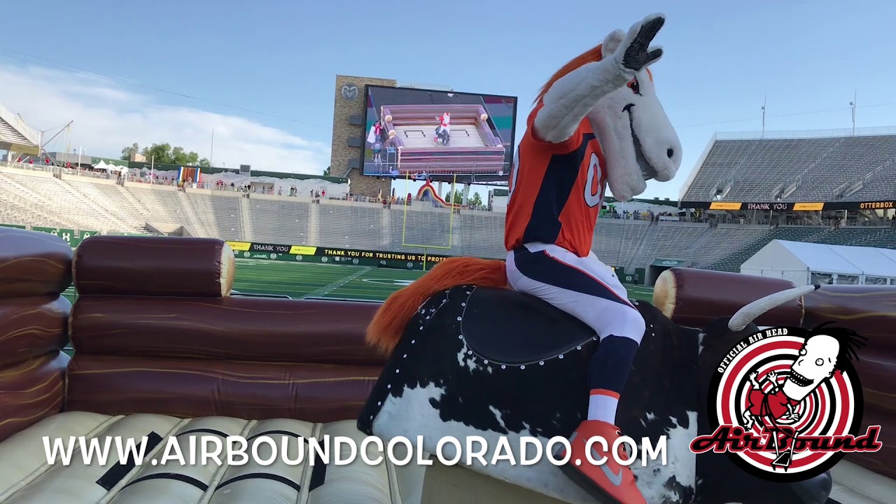 AIRBOUND COLORADO - Denver Broncos Mascot Miles
