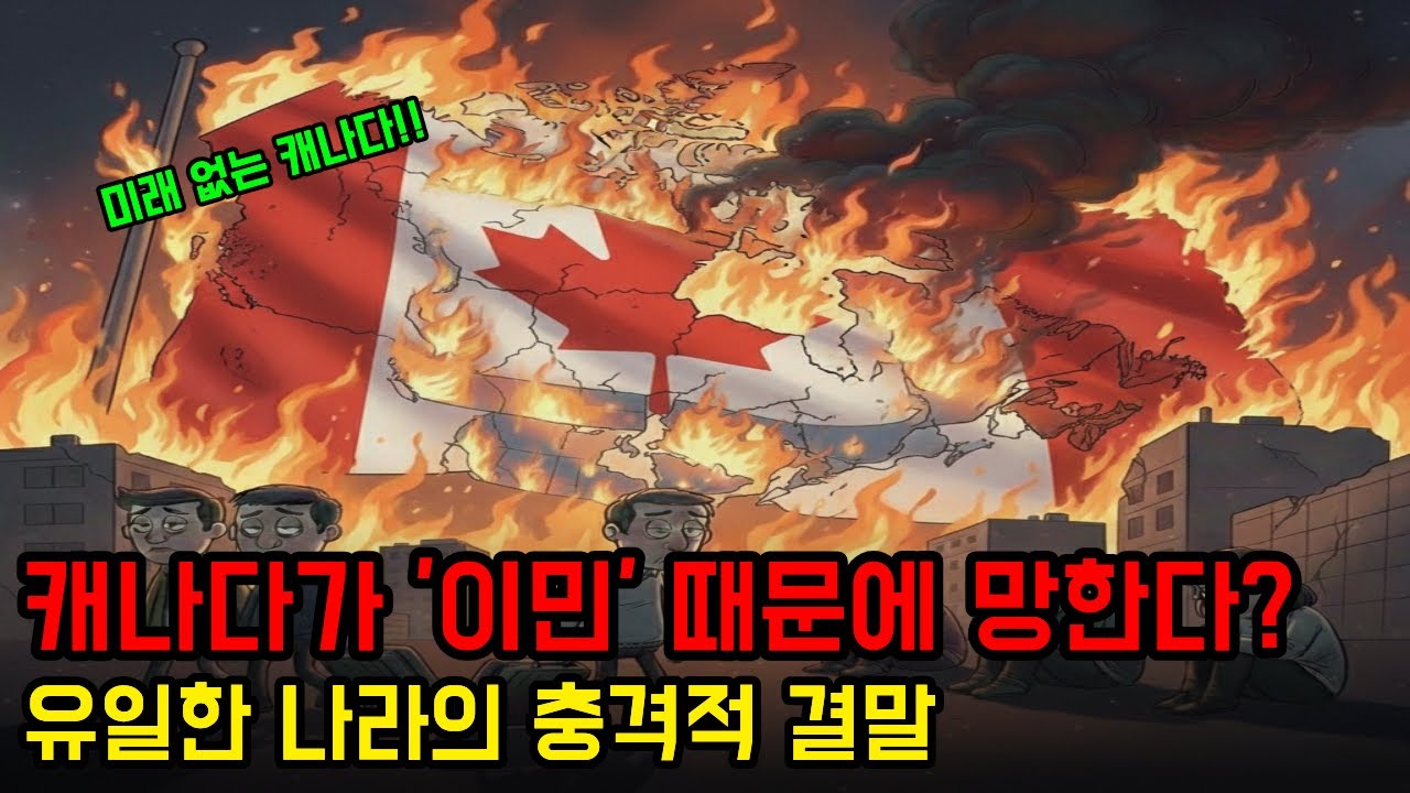 부자 나라로 알던 캐나다,~캐나다에서 사는 것이 불가능해진 진짜 이유