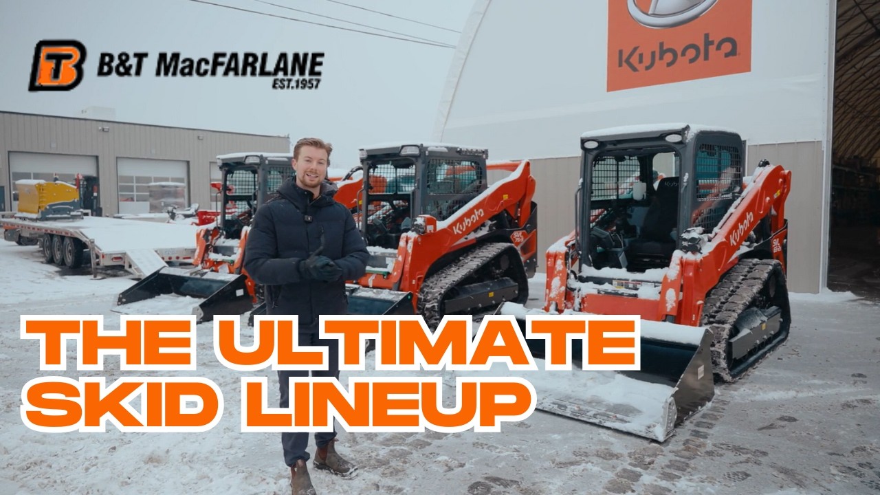 Описание моделей Kubota SVL | Какая из них подойдёт именно вам?