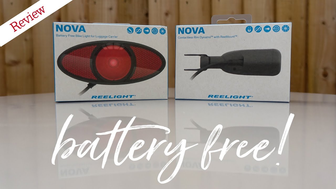 Bike Lights that NEVER Run Out | Reelight NOVA Battery Free Lights