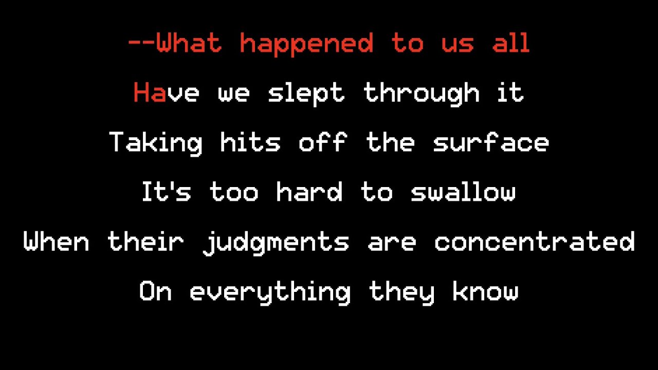 Saosin - Sleepers (KARAOKE INSTRUMENTAL)