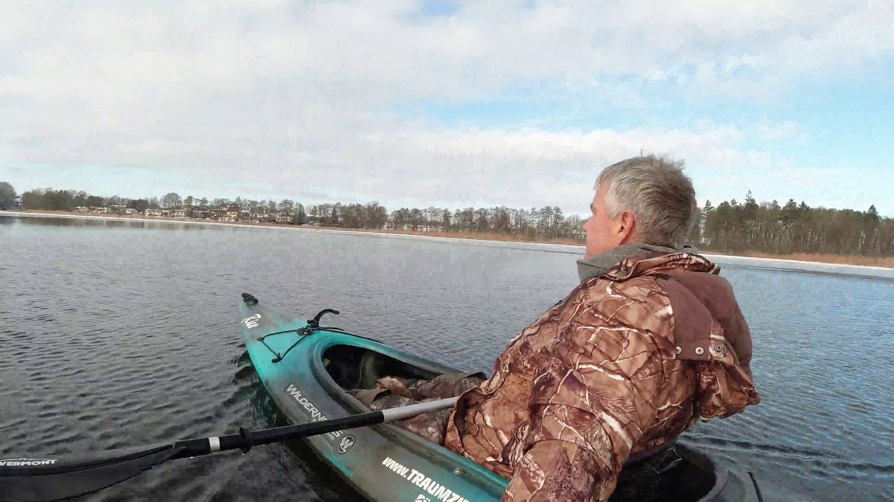 Winterpaddeln auf der Mildenitz