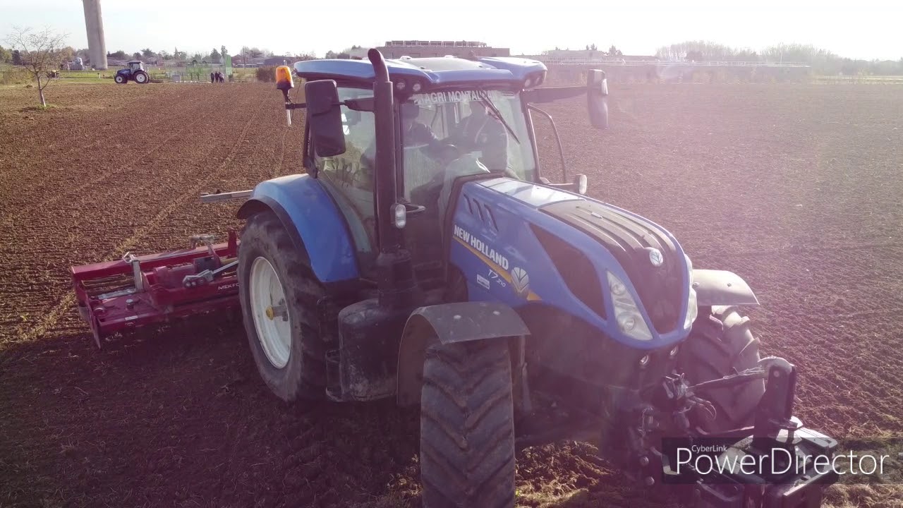 Semi de blé pour les bac pro agricoles  de la MFR Sud Agromat