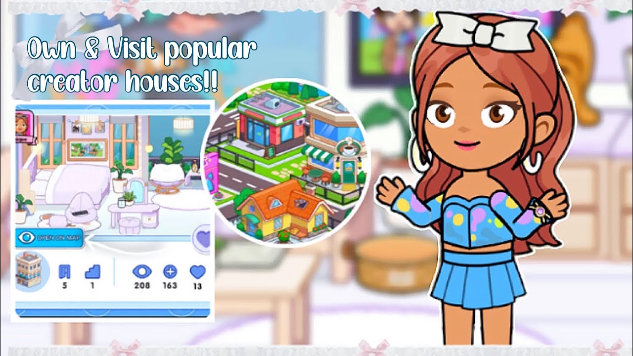 Towniz Gameplay|| House Features! Own & visit my house & more creator houses! 