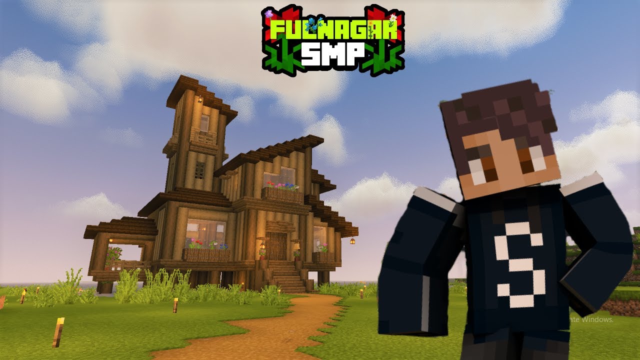 New House | FulNagar SMP | Minecraft Bangla | Ris Plays