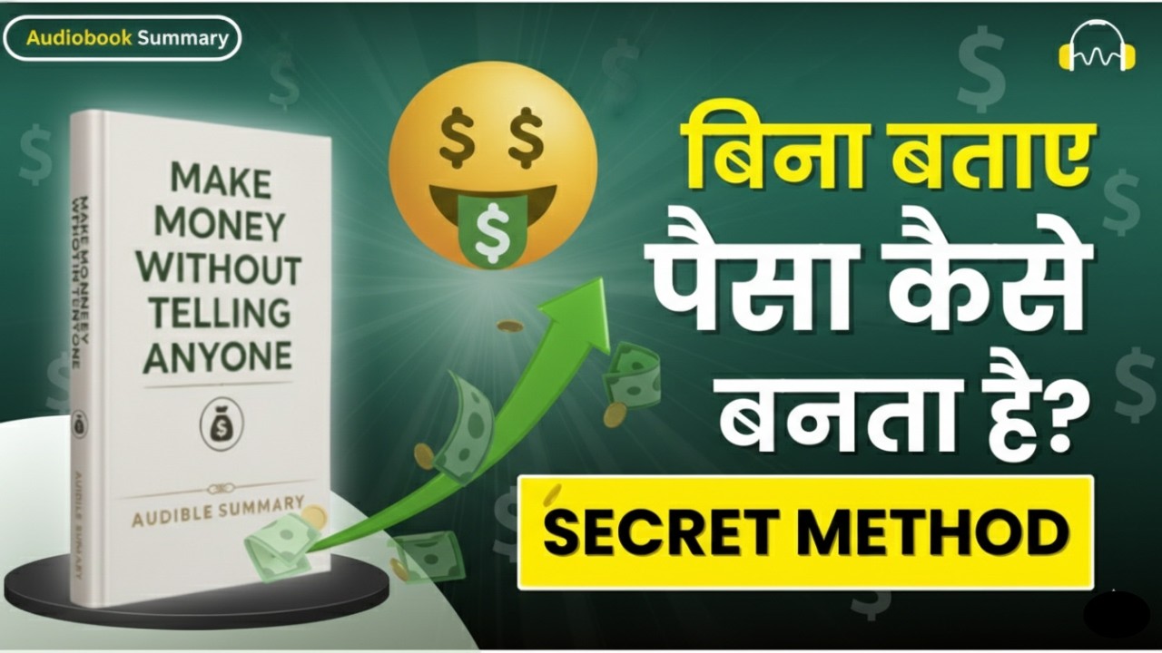 Logon Ko Bataye Bina Paisa 🤫💰 | Make Money Without Telling Anyone Book Summary