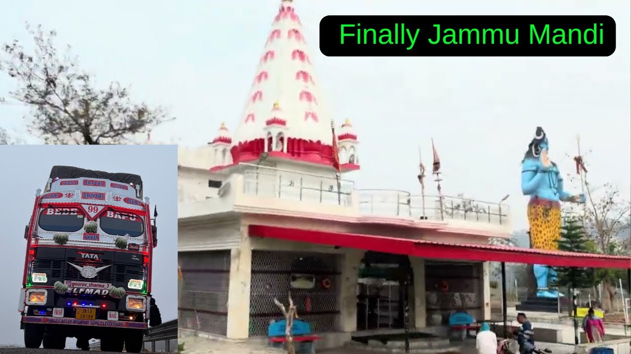 Finally Jammu Mandi Ho Gyi | Banana 🍌 Load | Maharashtra to Jammu ￼48 Hours | jaani Vlog 