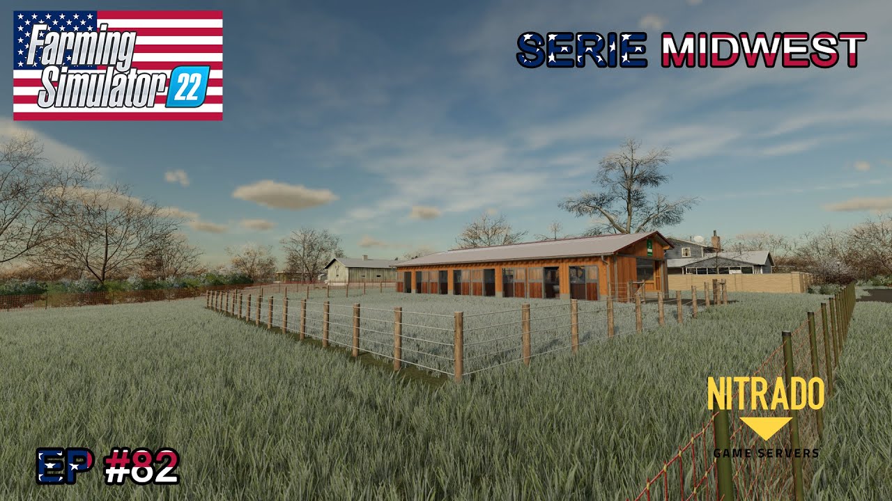 FS22 SERIE MIDWEST #82 UNA STALLA PER I CAVALLI