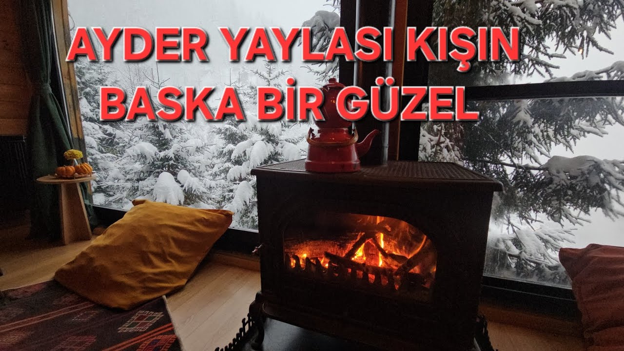 Ayder yaylasi kışın başka bir g&uuml;zel. #ayder #rize #&ccedil;amlıhemşin #kar #snow #video