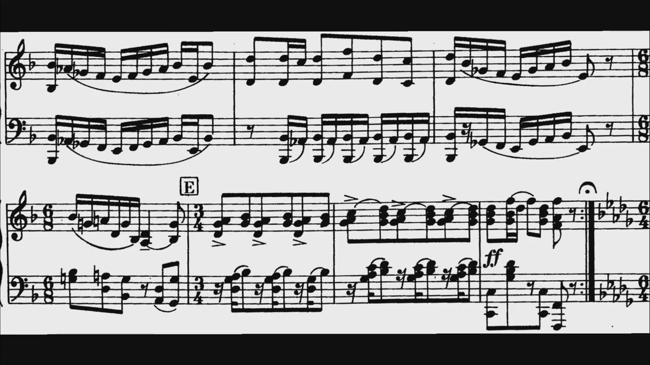 A Grechaninov Sonata No 2 for Clarinet II mov variation