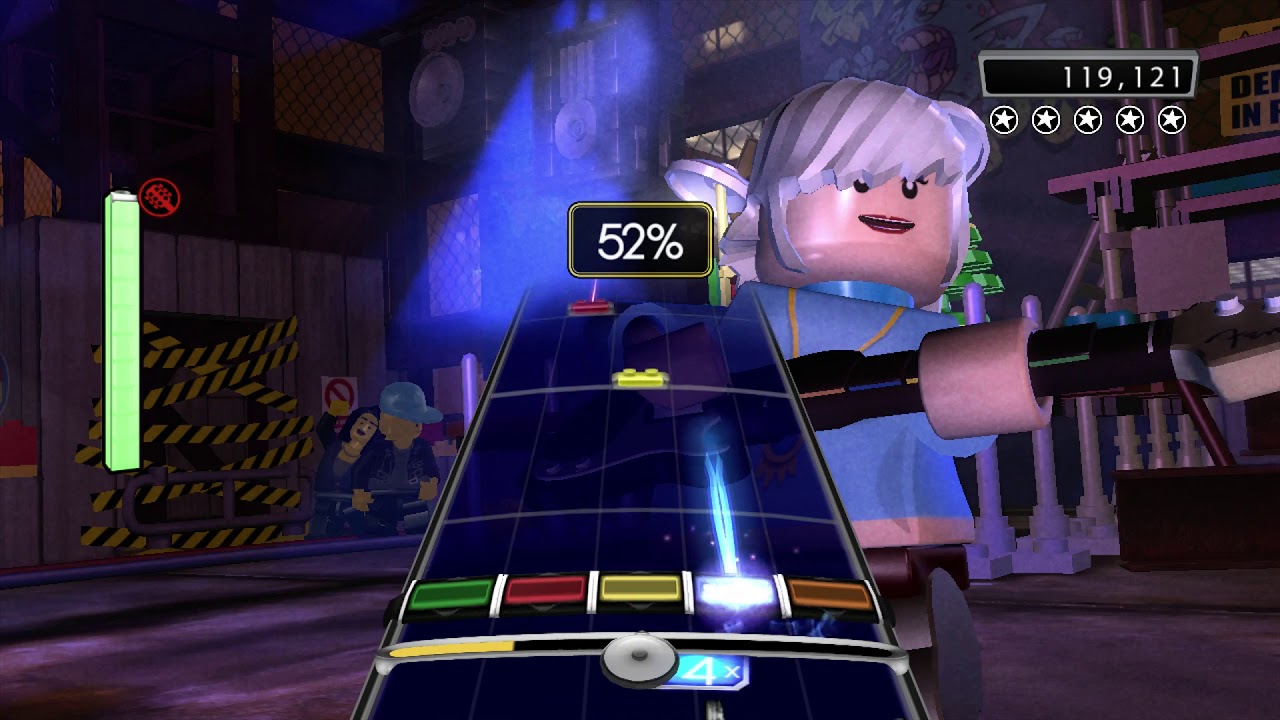 Lego Rock Band - "Swing Swing" Expert Guitar 100% FC (172,493)