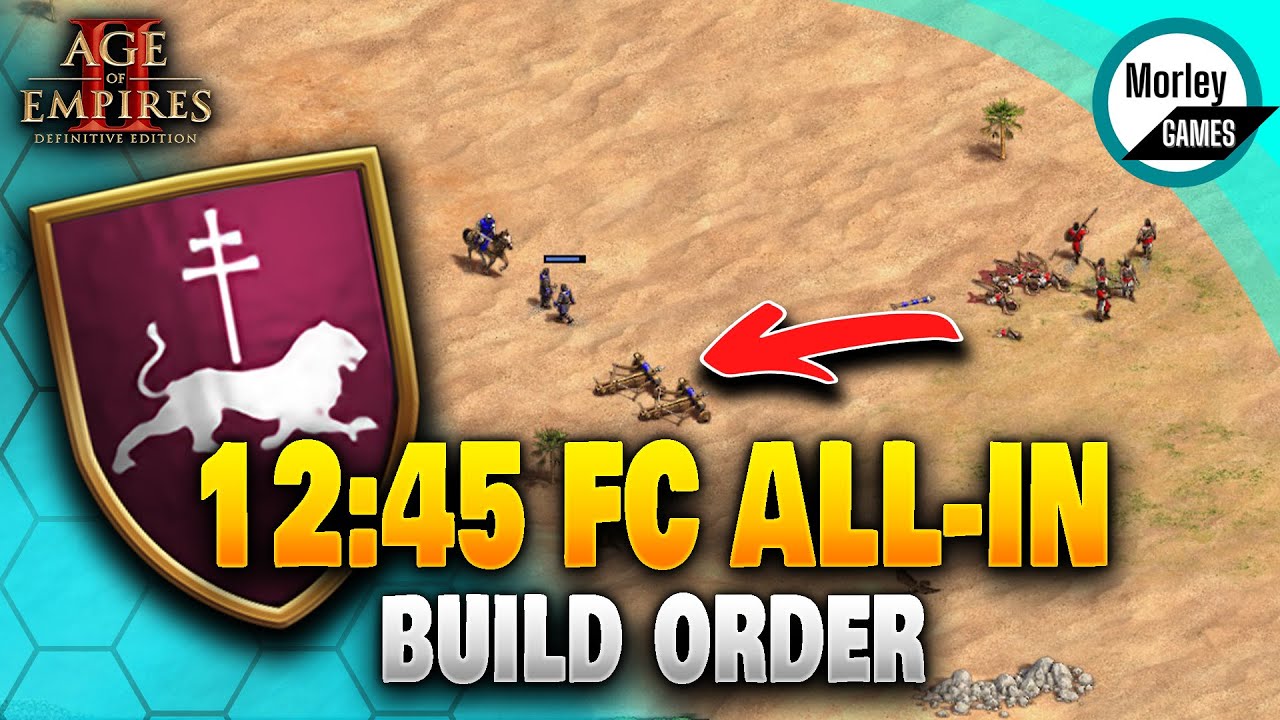 INSANE Armenians all in build order! AOE2 The Mountain Royals DLC New Civ