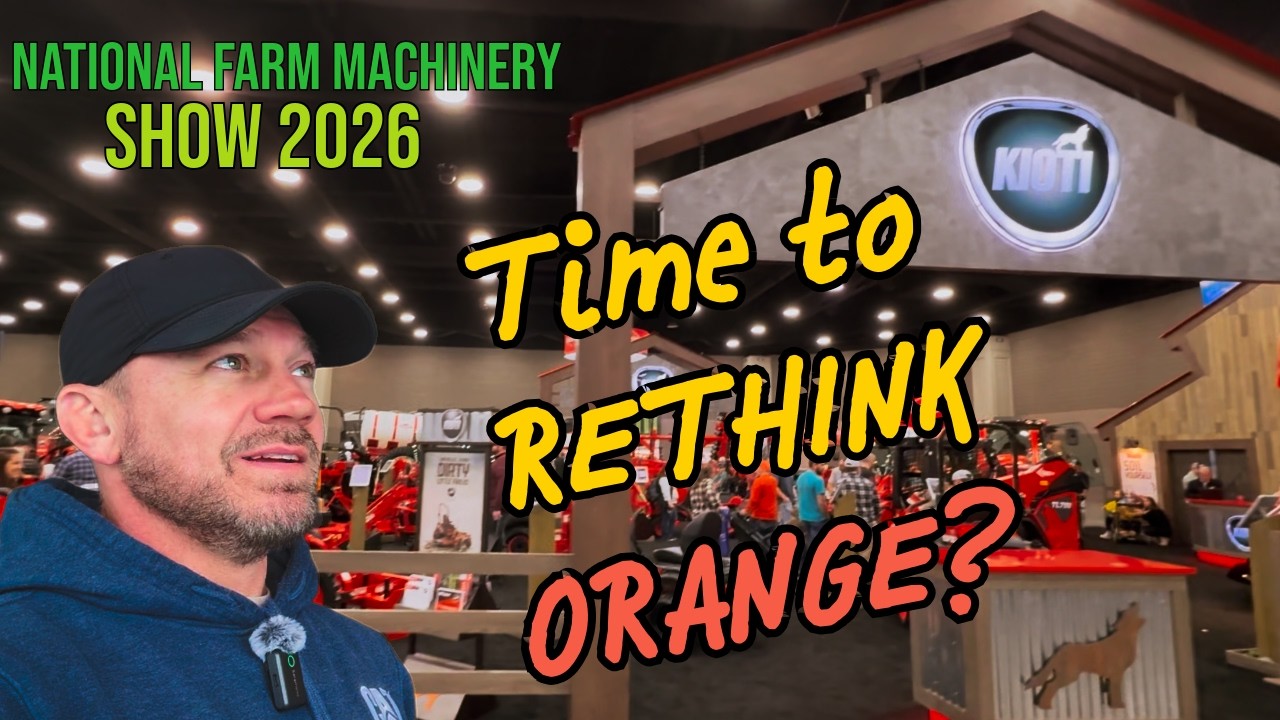 Look Out KUBOTA &mdash; Are KIOTI Tractors the New Orange | Full Lineup at National Farm Machinery Show
