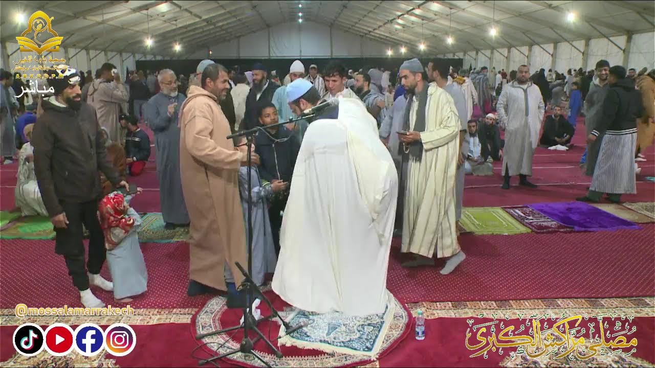 صلاة العشاء تراويح اليوم الجمعة 23 رمضان 1447هـ الموافق 13 مارس 2026 م مع القارئ محمد بالموريد.