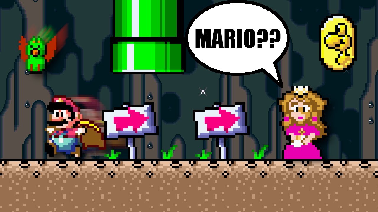 Mario, mas Só Pode Andar para a Esquerda!