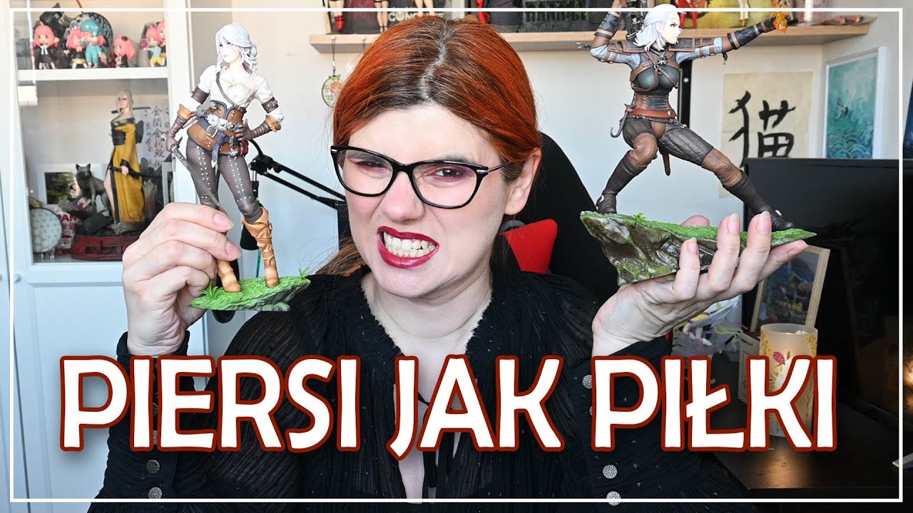 Figurki The Witcher Wiedźmin Bishoujo Ciri i Geralt - Co oni zrobili Geraltowi?!