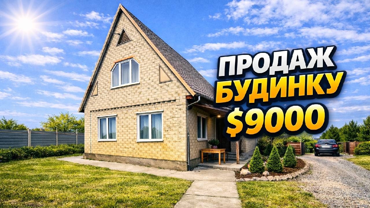🔥 $9000 — терміновий продаж будинку