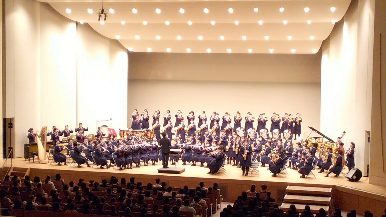 遺愛女子高等学校「愛吹ヒットパレード2018」｢J-BEST 2017｣の愛吹バージョン♪