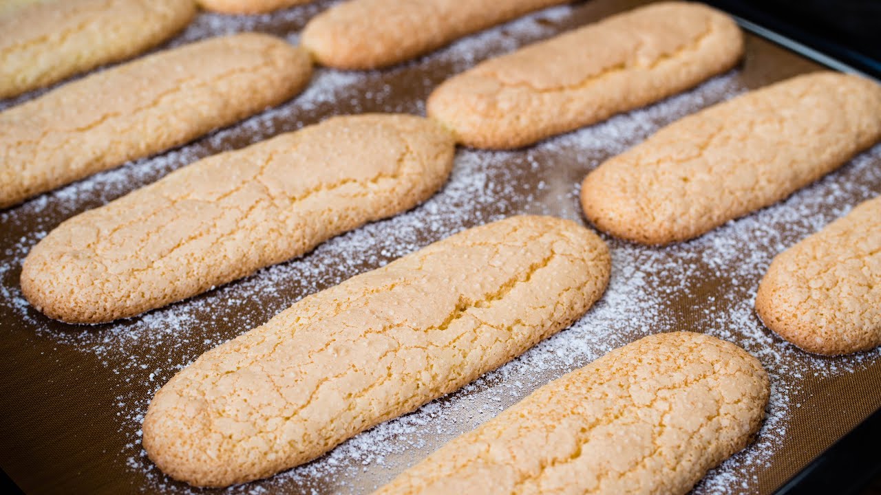 Quick & Simple Homemade Savoiardi Cookies Recipe - Only 3 ingredients!