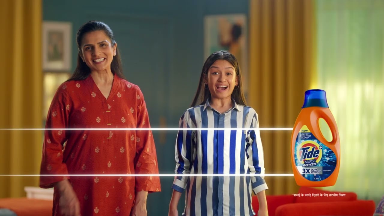 New Tide - 3X Better Cleaning & Brightness!