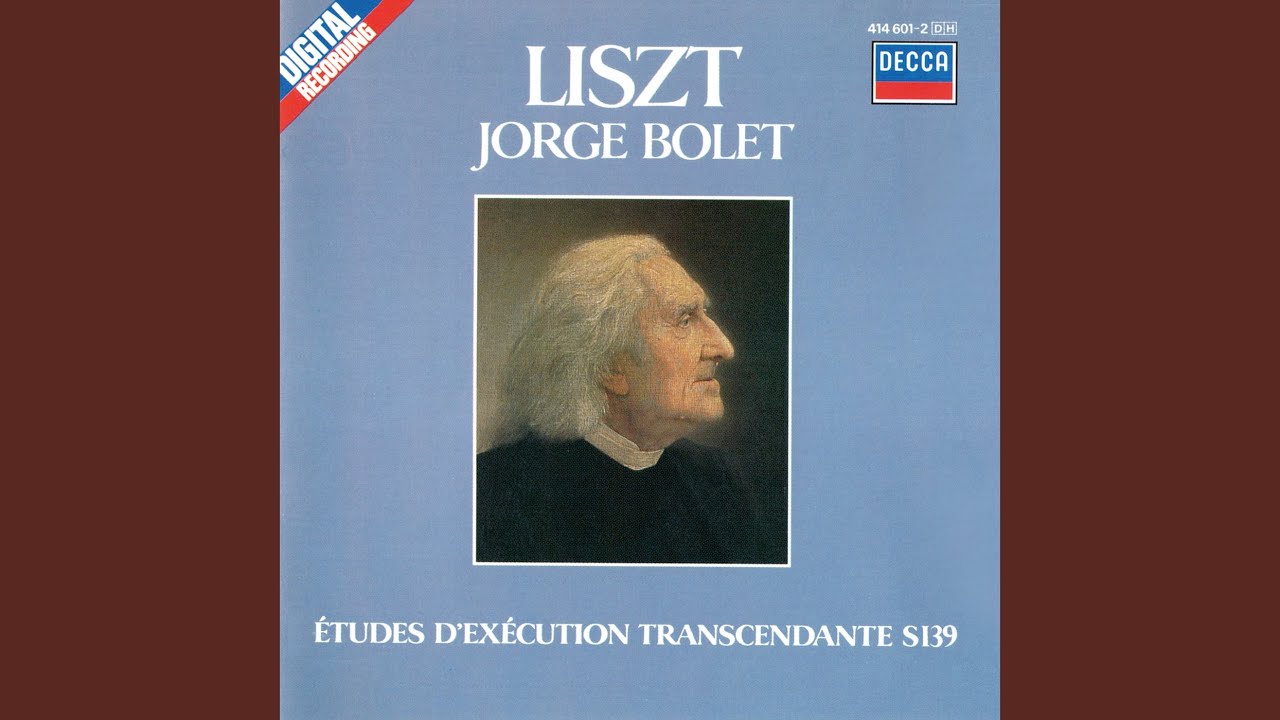 Liszt: 12 Etudes d'exécution transcendante, S.139: No. 9 Ricordanza (Andantino)