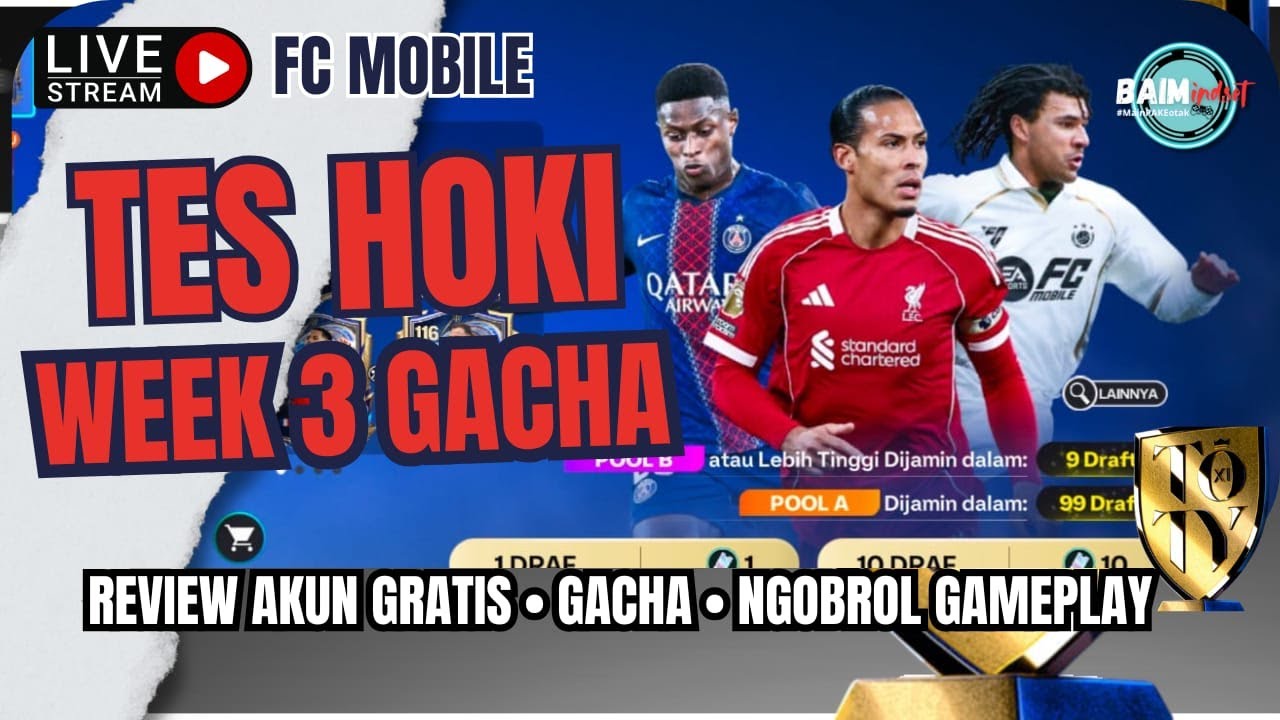 TES GACHA WEEK 3 - NGOBROLIN EVENT TOTY | FC MOBILE  |  GAMEPLAY 🔥 EPISODE 4 #FCMOBILE