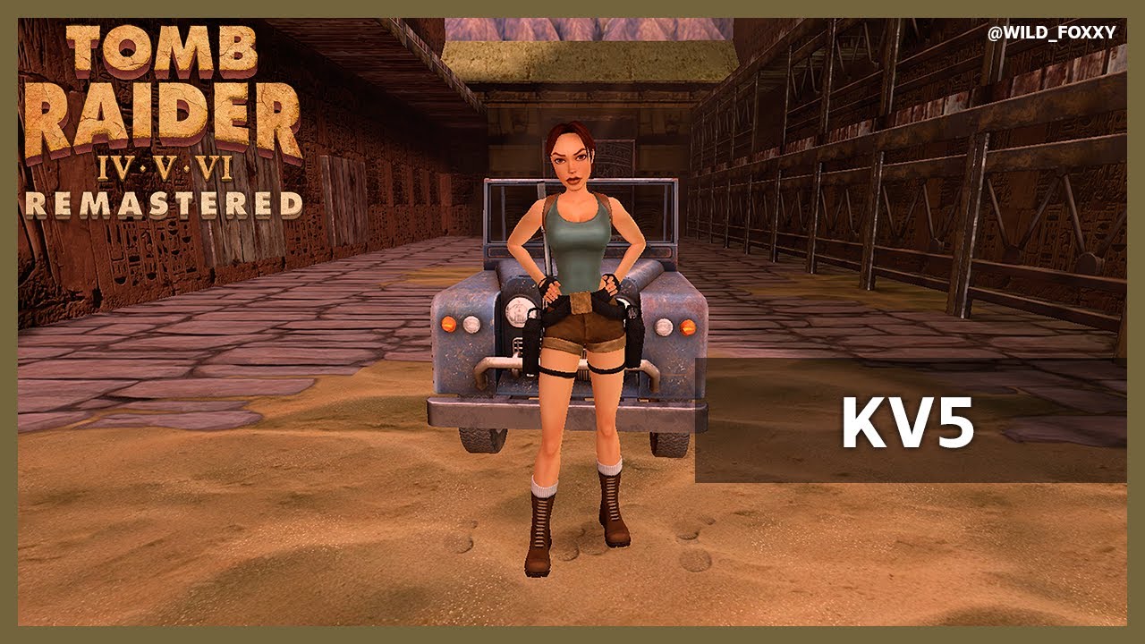 KV5 (com segredos)  - Tomb Raider IV Remastered