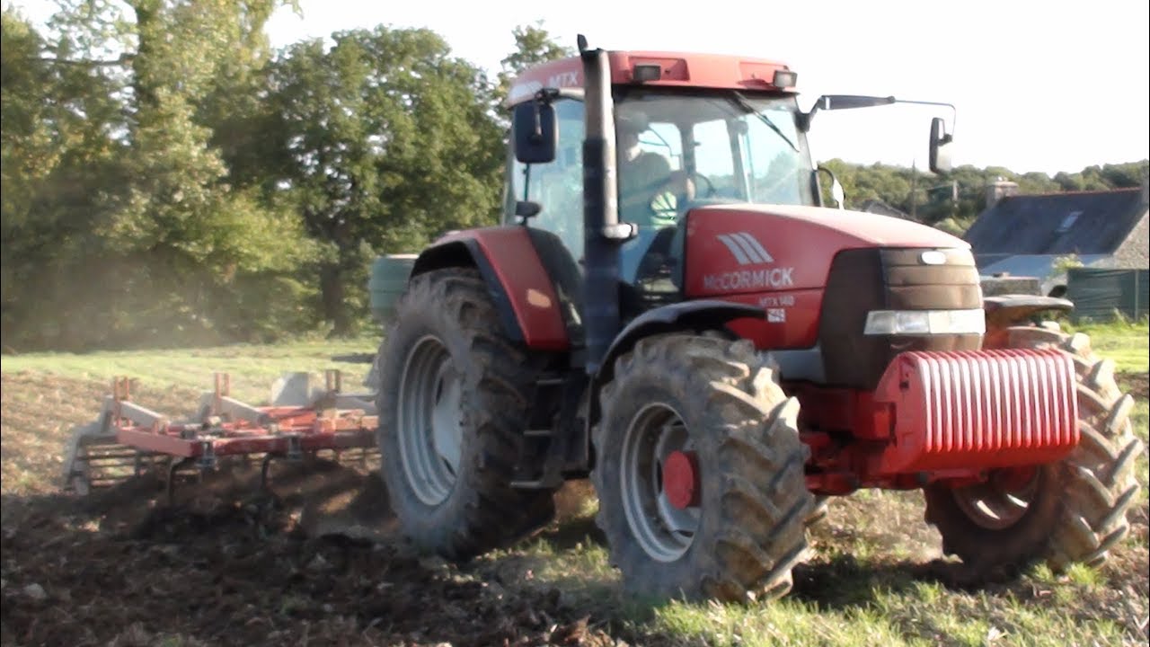 Déchaumage 2017/McCormick MTX 140