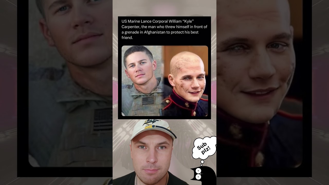 US Marine Lance Corporal William &ldquo;Kyle&rdquo; Carpenter,