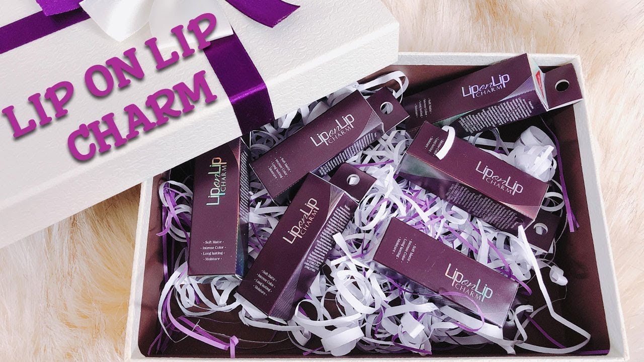 Son Lì Collagen - Lip On Lip Charm x Giveaway [ Vanmiu Beauty ]
