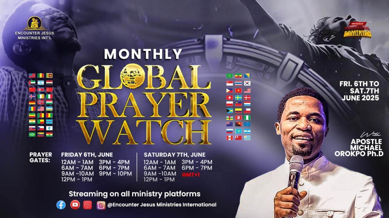 6AM PRAYER WATCH | GLOBAL PRAYER WATCH | 07.06.2025 | Apostle Michael Orokpo Ph.D.