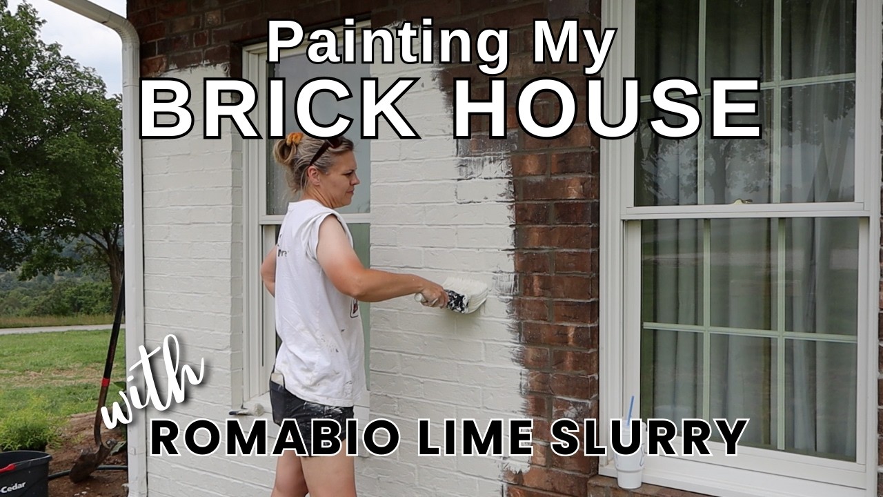 I'm Painting My Brick House - Pt 1: DIY Extreme Exterior Makeover