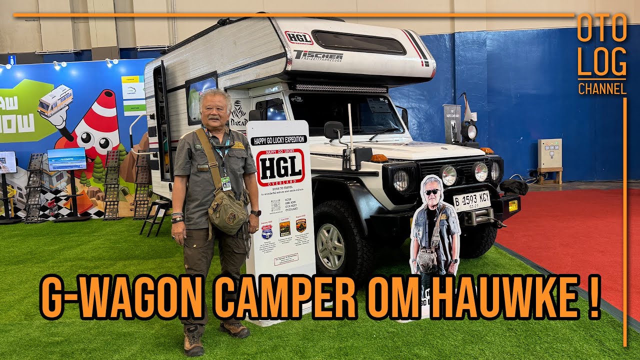 G-Wagon Camper Om Hauwke di GJAW! Kenapa Pilih Mercedes 250GD untuk Keliling Indonesia ?