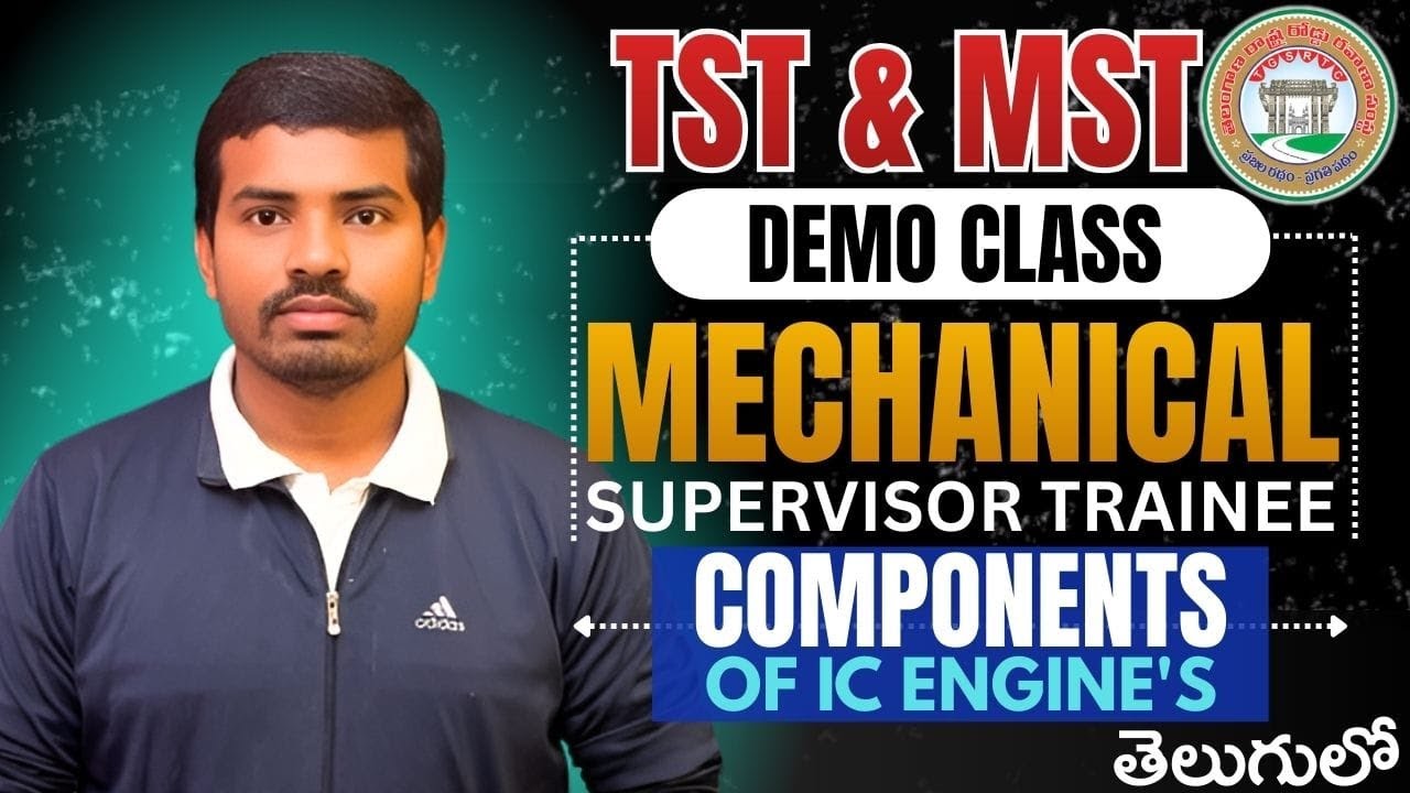 Components of IC Engines for TST & MST | TGSRTC