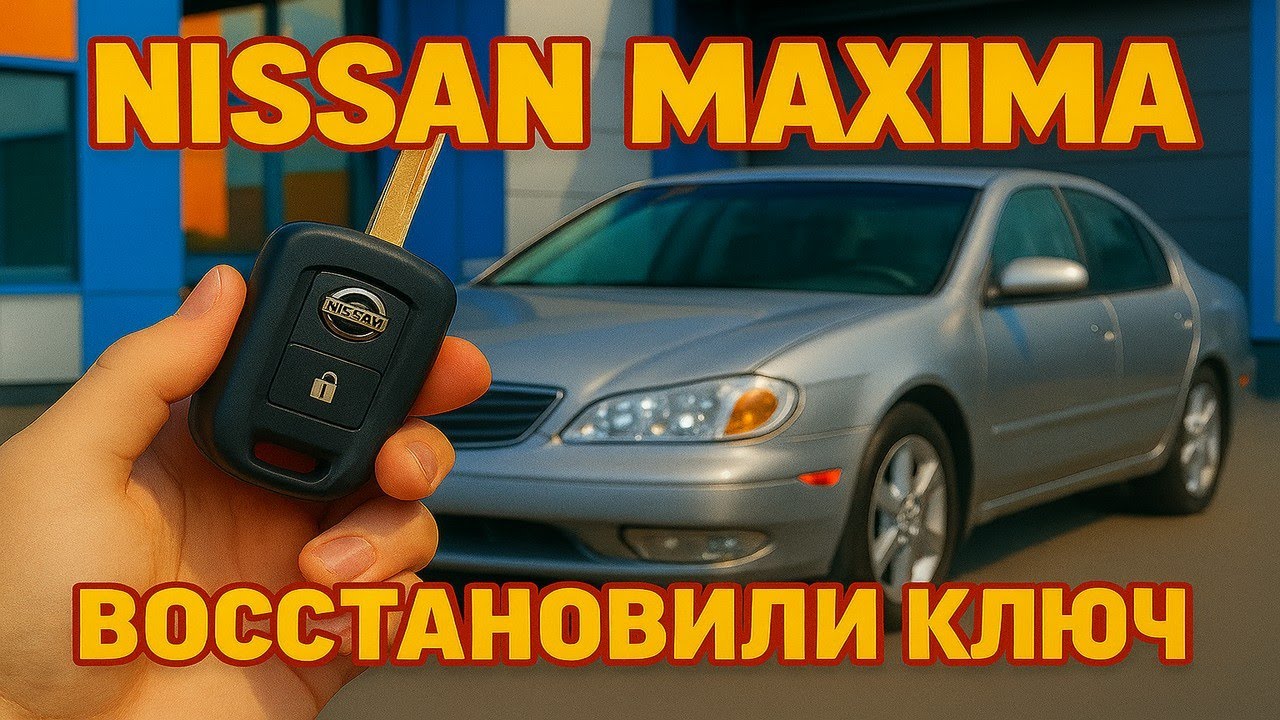 Восстановление ключа Nissan Maxima A33 2004 - Key77.ru