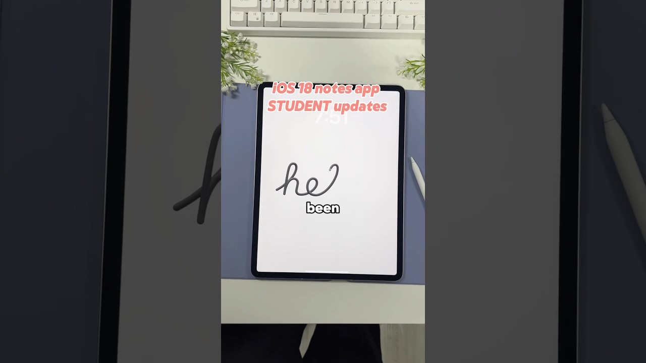 iOS 18 Notes App UPDATE EVERY STUDENT NEEDS TO KNOW ABOUT!🤯🙌 #school