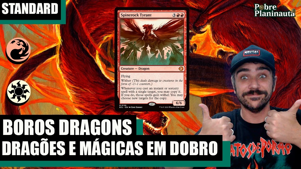 OS DRAGÕES ESTÃO INSANOS NO META DO STANDARD - Boros Dragons - MTG STANDARD ECL