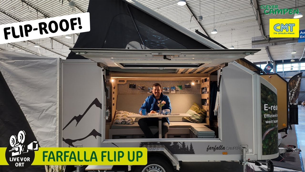 Farfalla Camper Flip Up – Neues Flip-Roof Konzept | CMT 2026