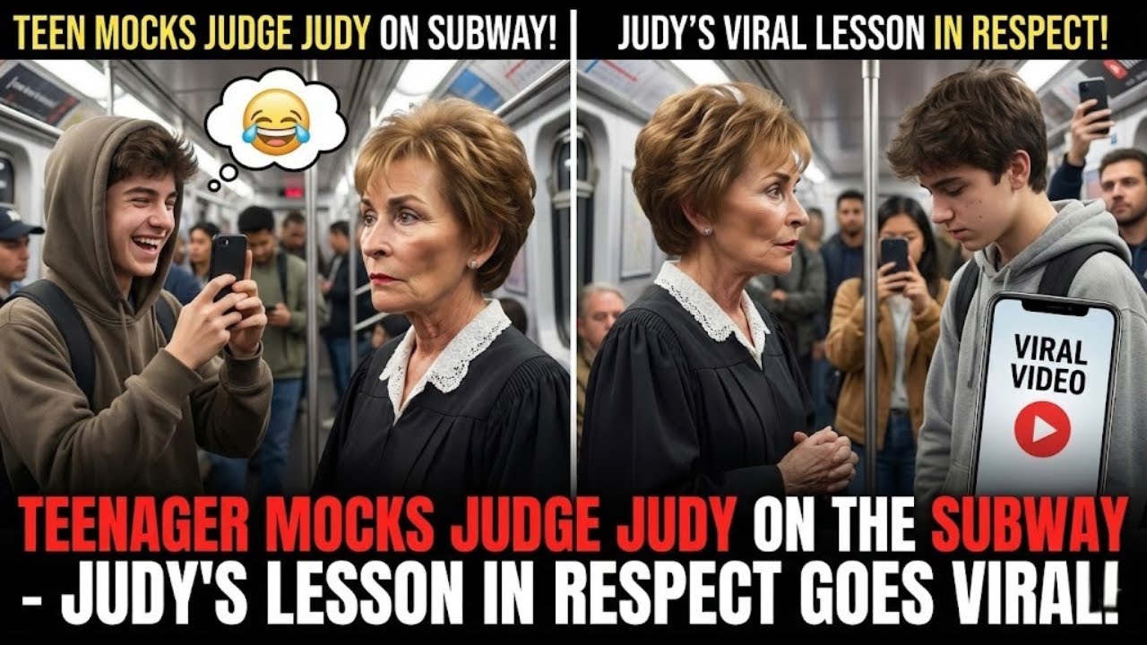 Teenager Mocks Judge Judy On The Subway, Judy’s Lesson In Respect Goes Viral!